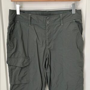 Columbia Olive Green Cargo Pants, Size 8